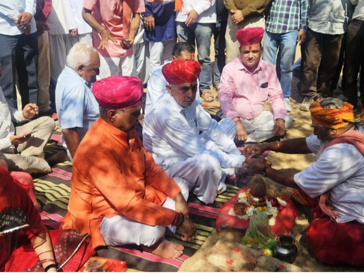 Bhoomi Pujan and foundation stone laying of Community Health Center Ramsin