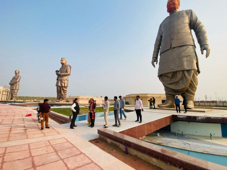 Work of Rashtra Prerna Sthal of Lucknow is complete