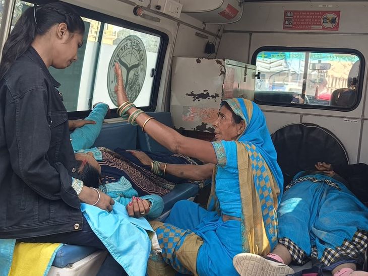 7 people including 3 women injured in road accident