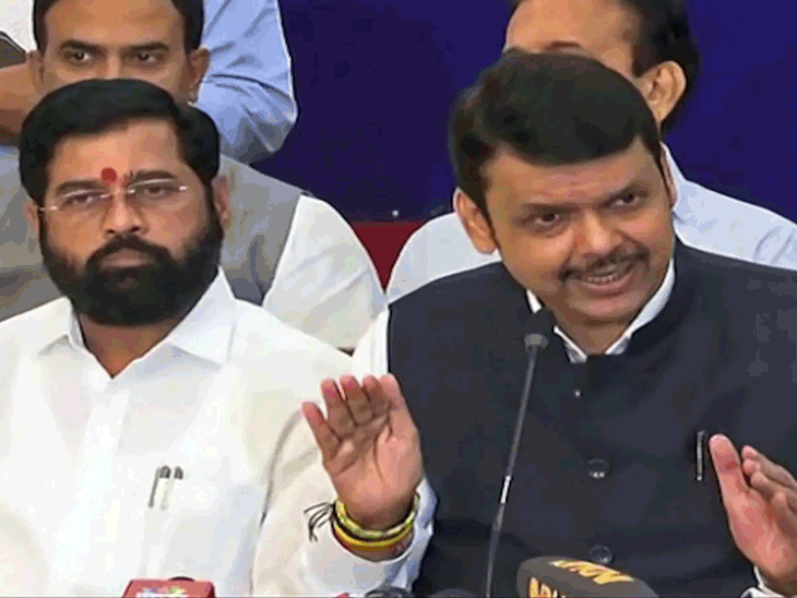 Eknath Shinde Vs Devendra Fadnavis; Maharashtra Political Controversy | BJP Shiv Sena NCP | शिंदे बोले- हमारे बीच कोई कोल्ड वॉर नहीं: मिलकर काम कर रहे, फडणवीस के साथ अनबन की खबरों को खारिज किया