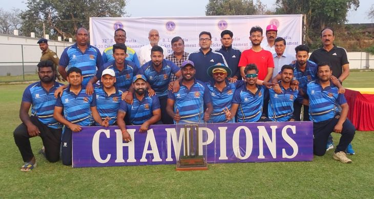 Sersa Chakradharpur became champion by defeating SR Rungta Group by ...