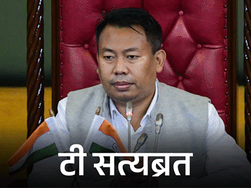 Manipur BJP CM Candidate; Meitei MLA | T Satyabrata Singh | मणिपुर CM की रेस में फिर मैतेई चेहरे: भाजपा विधायक बोले- तीन नामों पर 22 MLA सहमत; 10 मार्च से पहले बन सकती है सरकार