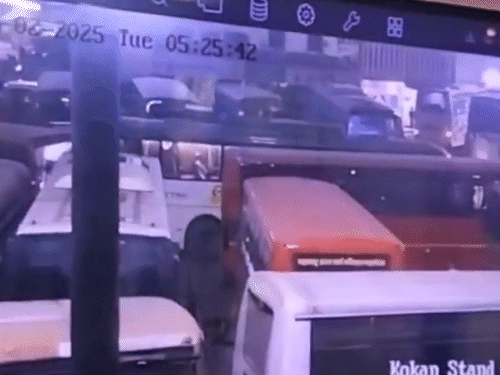 Pune Bus Rape Case; Dattatreya Ramdas | Swargate Bus Stand CCTV | पुणे में सरकारी बस में महिला से रेप: पुलिस स्टेशन से 100 मीटर दूरी पर पार्किंग एरिया में वारदात; CCTV से आरोपी की पहचान