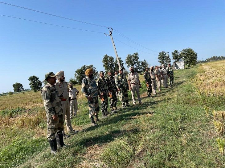 Punjab BSF encounters Pakistani intruder near Tashpatan Border Post ...
