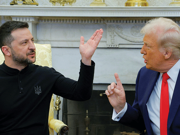 Trump Zelensky Meeting Rare Earth Material Deal Russia War | यूक्रेन जंग पर ट्रम्प और जेलेंस्की में तीखी बहस: अमेरिकी राष्ट्रपति बोले- आप हमारे प्रति शुक्रगुजार नहीं, डील कीजिए नहीं तो हम समझौते से बाहर