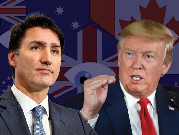 Trump wants Canada out of Five Eyes alliance | कनाडा को जासूसी गैंग से निकालने पर तुले ट्रम्प: पांच देशों के इस ग्रुप में दुनिया के सबसे खतरनाक जासूस, क्या है यह 5-EYES