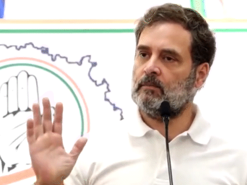 Rahul Gandhi Gujarat Visit LIVE Updates; Congress BJP | Ahmedabad AICC |  राहुल बोले- गुजरात कांग्रेस के आधे नेता BJP से मिले: हमारे बब्बर शेर चेन से  बंधे; यहां पार्टी नाकाम यह