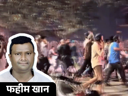 Attempt to remove clothes of female police officer in Nagpur violence | नागपुर हिंसा- महिला पुलिसकर्मी के कपड़े उतारने की कोशिश: दंगाइयों ने गलत तरीके से छुआ, FIR दर्ज; हिंसा का मास्टरमाइंड फहीम गिरफ्तार