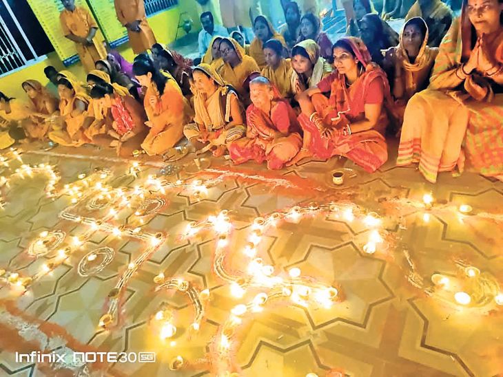 Gayatri Sadhaks performed Deep Yagna to welcome Jyoti Kalash Rath Yatra ...