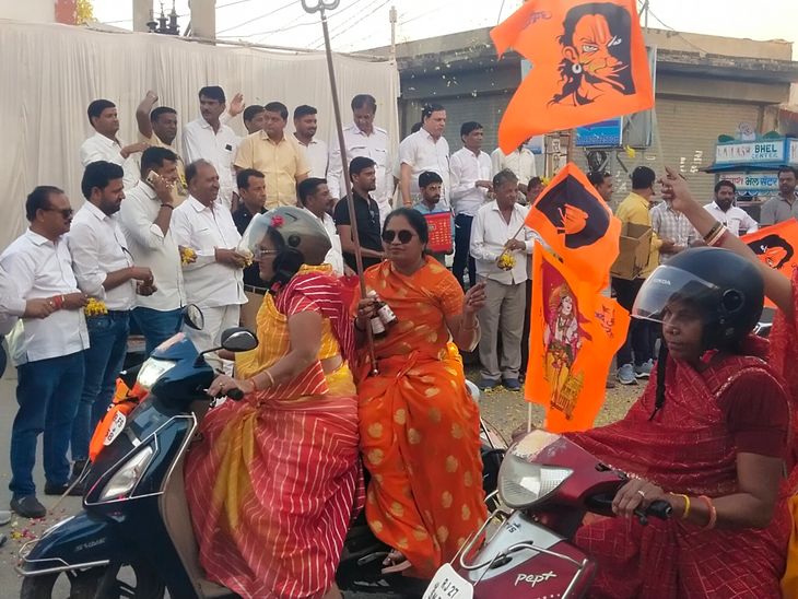 Vehicle rally held on Hindu New Year