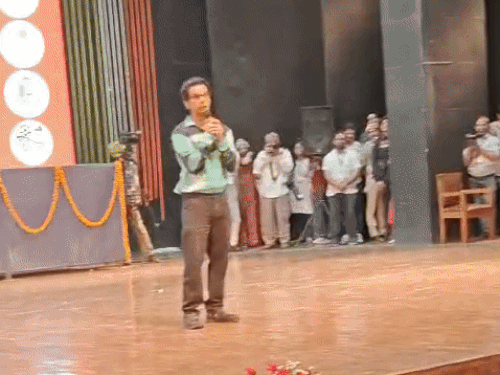 Rohtak Actor Rajkumar Rao State level film festival Gurgaon CM Naib ...