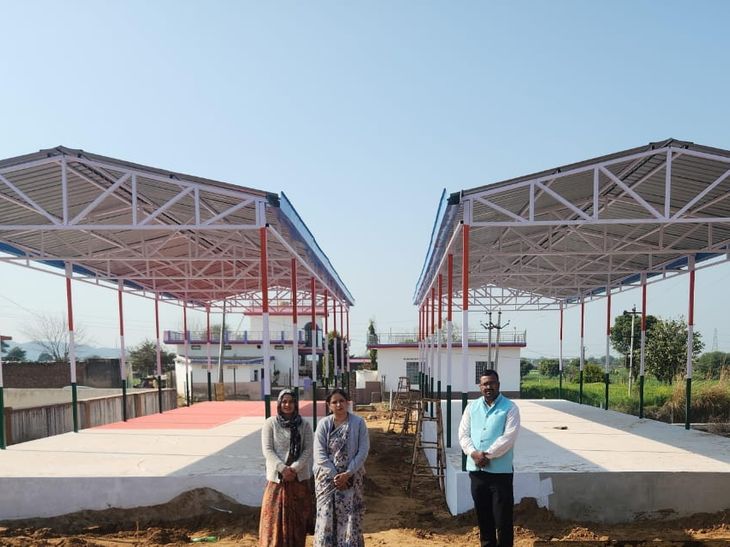 Haat bazaar is being built in Bansur