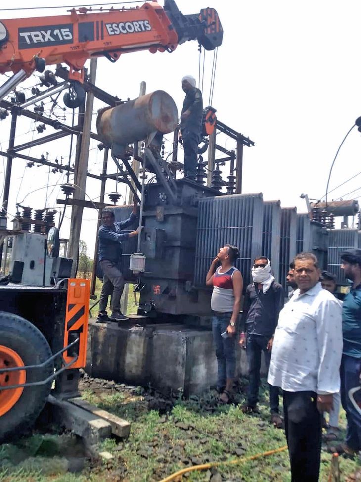 New transformer installed, got rid of overload problem
