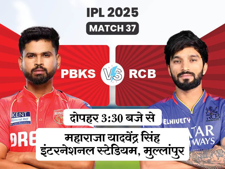 आज पहला गेम, पीबीकेएस बनाम आरसीबी: पंजाब सिर के सामने सिर के सामने, दोनों टीमें सीजन में दूसरी बार सामना करेंगे