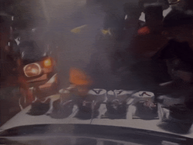 Video of the ruckus by the youth went viral on social media
