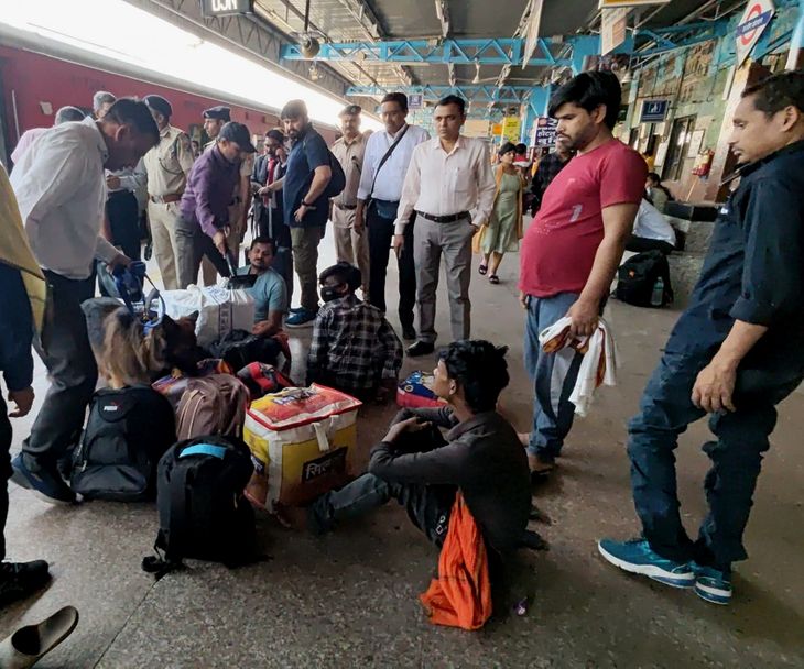 BDDS team conducted checking at major temples and main places including ...