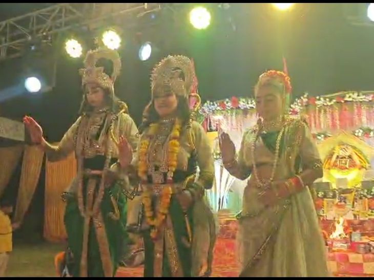 Shri Shyam Festival was celebrated in Ram Vatika of Bindki