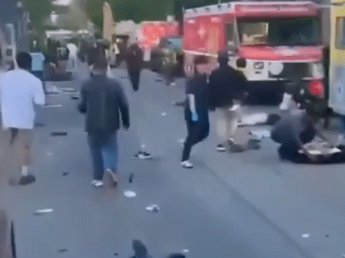 Canada Car Accident Photos Update; Lapu Lapu Festival | Vancouver News | कनाडा के वैंकूवर में SUV ने भीड़ को रौंदा: 9 की मौत, सड़क पर लापू-लापू फेस्टिवल मना रहे थे; एशियाई युवक हिरासत में