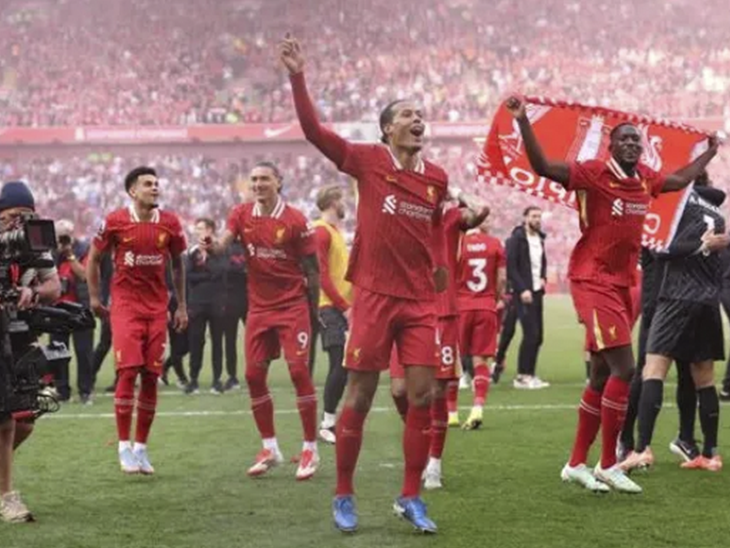 लिवरपूल इंग्लिश प्रीमियर लीग 2024-25 नाम: लीग के आखिरी मैच में टोटेनहम को 5-1 से हराया; 20 वां शीर्षक