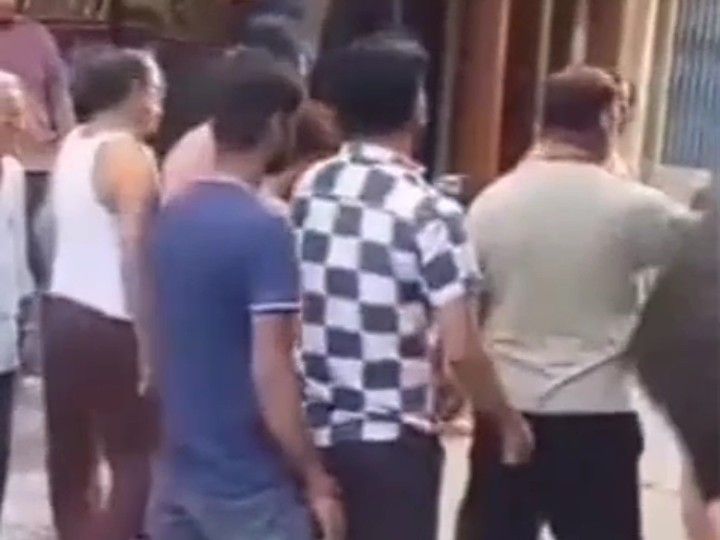 BJP leader slapped a businessman