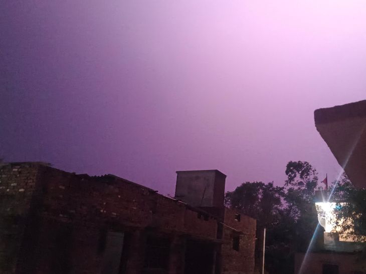 Destruction due to cyclone in Ranipur