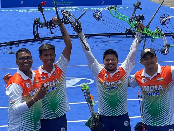 आर्चर्टी वर्ल्ड कप के स्टेज 2 में, भारतीय टीम के पास तीन पदक हैं: मुख्य -सम्‍मिलित टीम ने एक महिला स्वर्ण और रजत जीता; मिश्रित में कांस्य पदक