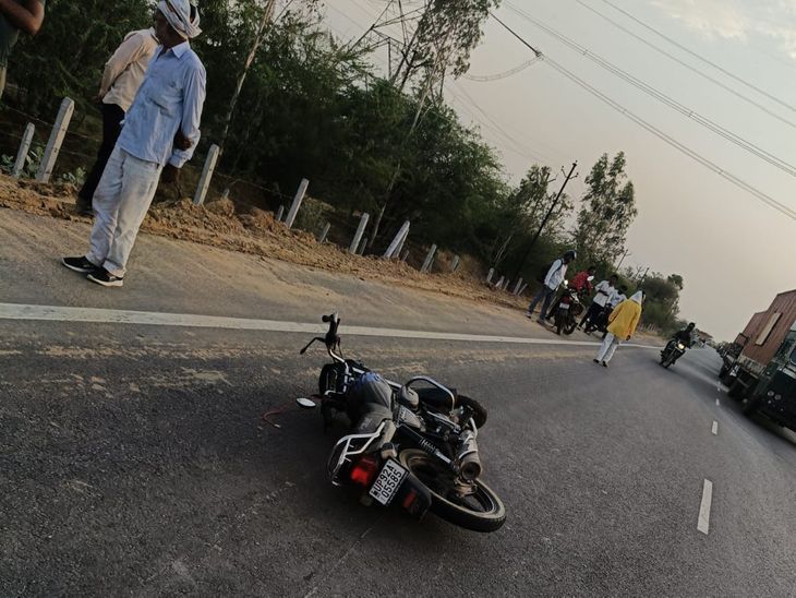 Bike rider dies in road accident