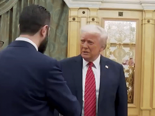 Donald Trump Syria Visit; Al Qaeda Terrorist | Mohammed Bin Salman | अलकायदा के जिस आतंकी पर ₹84 करोड़ का इनाम था: ट्रम्प ने उसकी तारीफ की, कहा- वह बहुत काबिल; सीरिया पर लगे बैन क्यों हटाए