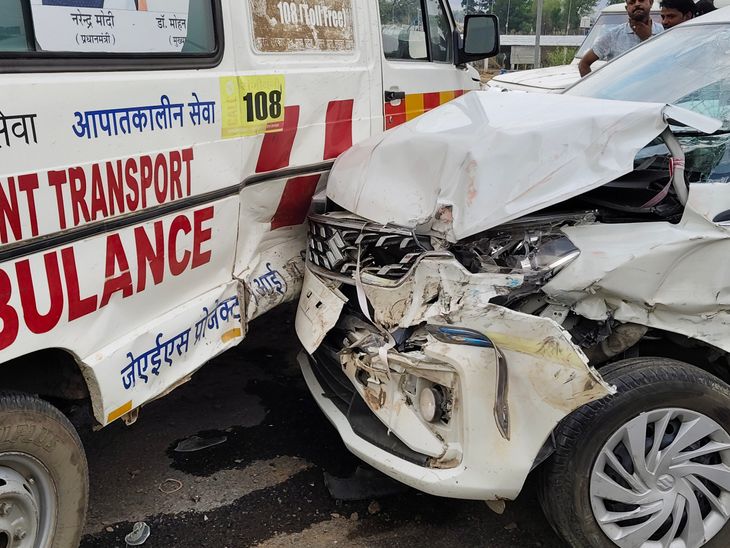 MP Road Crash: Wedding Guests Injured in Churhat Ambulance Collision news image