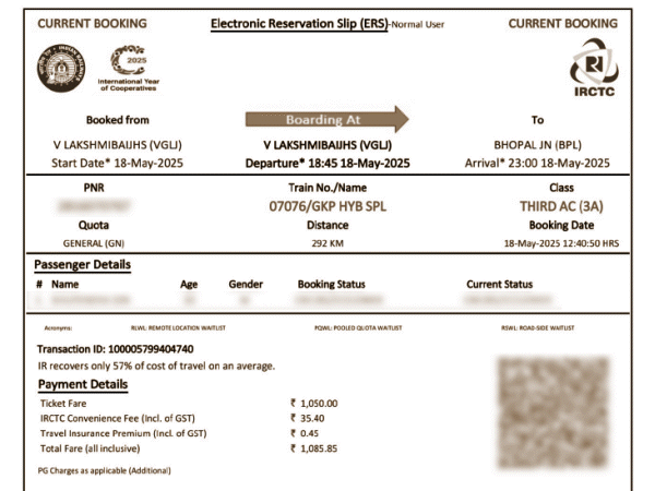 MP Congress Slams Modi's Image on Railway Tickets:  Operation Sindoor Row? news image