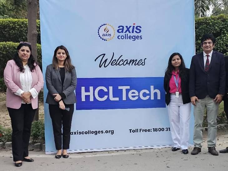 25 students of Axis College selected in HCL Tech