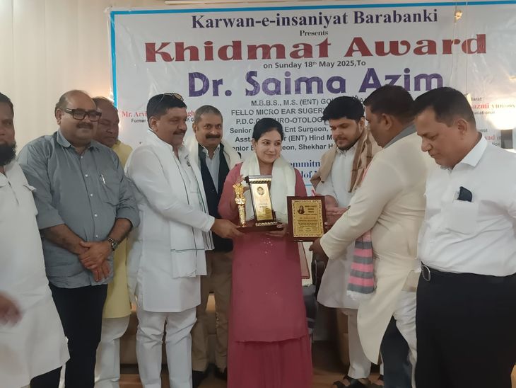 Dr. Saima Azim gets Khidmat Award
