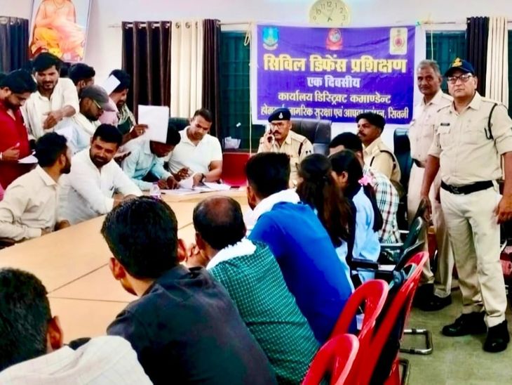 Disaster management training in Chhapara of Seoni