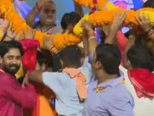 News image related to Baba Bageshwar's recent statement concerning India's national strength and security.  #IndiaNews #SpiritualLeader