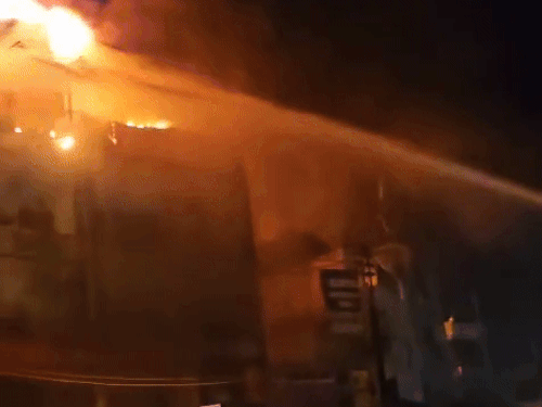 Gurugram Furniture Showroom Inferno: Blaze Near Air Force Base! news image