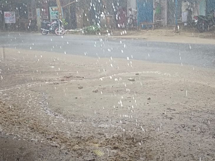 Strong storm and rain in Ranipur