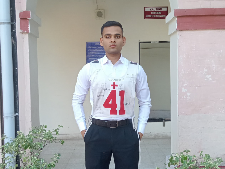 Shivang Rathore of Guna selected for CDS