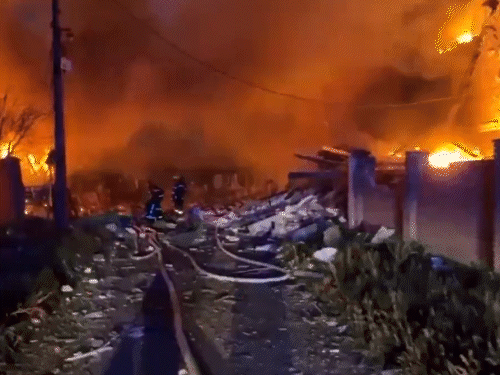 Russia launches war’s largest air attack on Ukraine, kills 13 people | रूस का यूक्रेन पर सबसे बड़ा मिसाइल हमला: 2000 कैदियों की अदला-बदली के बीच दागे 298 ड्रोन, 3 बच्चों समेत 13 की मौत