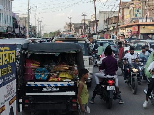 The problem of jam returned again at Itwa crossing