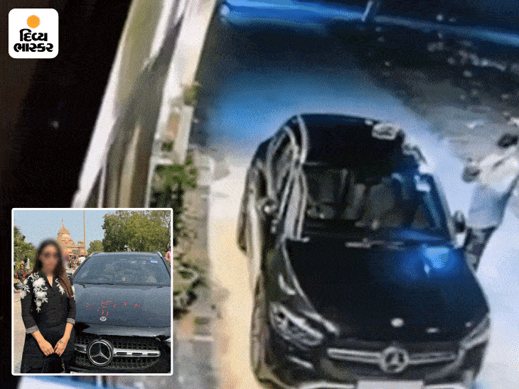 Two accused arrested for setting model's car on fire