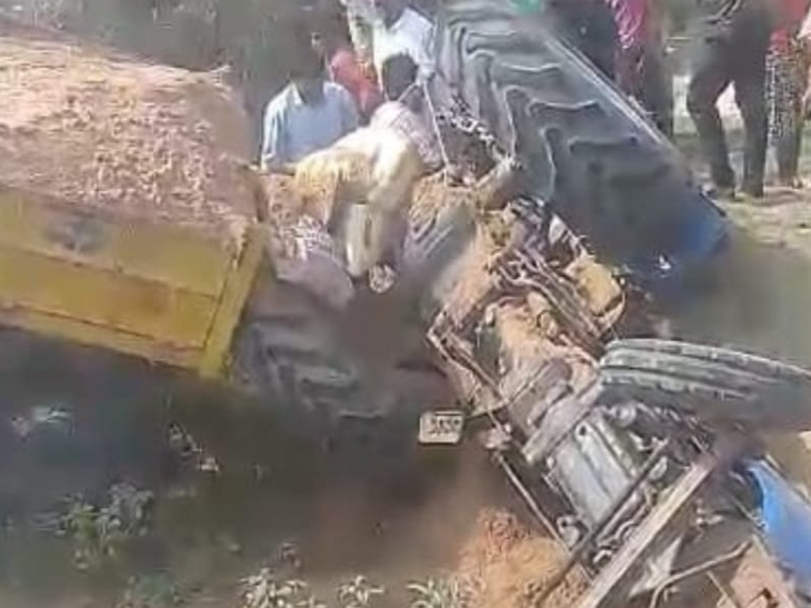 A young man died after being crushed by a trolley in Azamgarh | आजमगढ़ ...