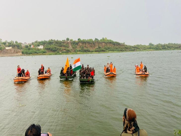 Rajasthan Kota Chambal River SDRF NDRF District Administration Indian ...