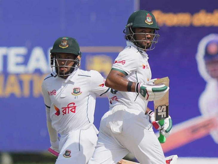 शांतो-मुशफिकुर की शतकीय साझेदारी: बांग्लादेश ने श्रीलंका को दी चुनौती! Bangladesh Dominates Sl Test Day One news image