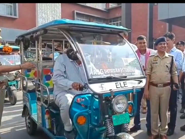 New arrangement for e-rickshaw in Kanpur