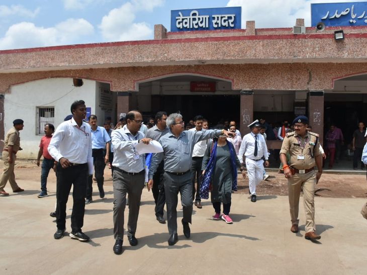 60 crore rupees worth of work is being done at Deoria Sadar station