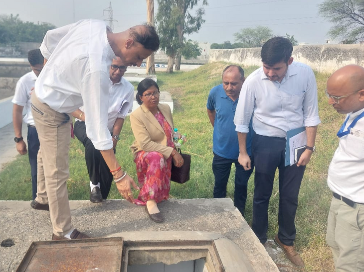 jhajjar nepal joint secretary visits reviews jal jeevan mission success | झज्जर पहुंची नेपाल की जॉइंट सेक्रेटरी: जल जीवन मिशन से बदलाव का जायजा लिया, पानी को शुद्ध करने की तकनीक जानी – Jhajjar News