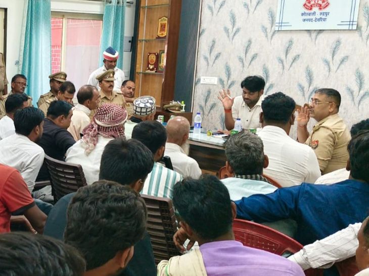 Peace committee meeting regarding the festival in Rudrapur