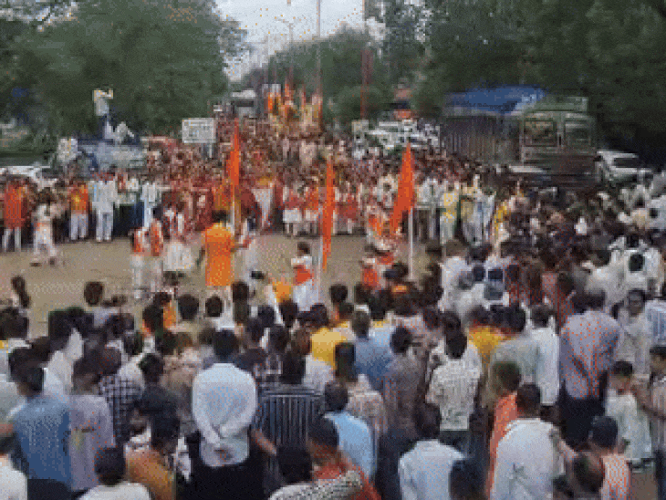 Jagannath Rath Yatra took place in Garoth with 4000 devotees