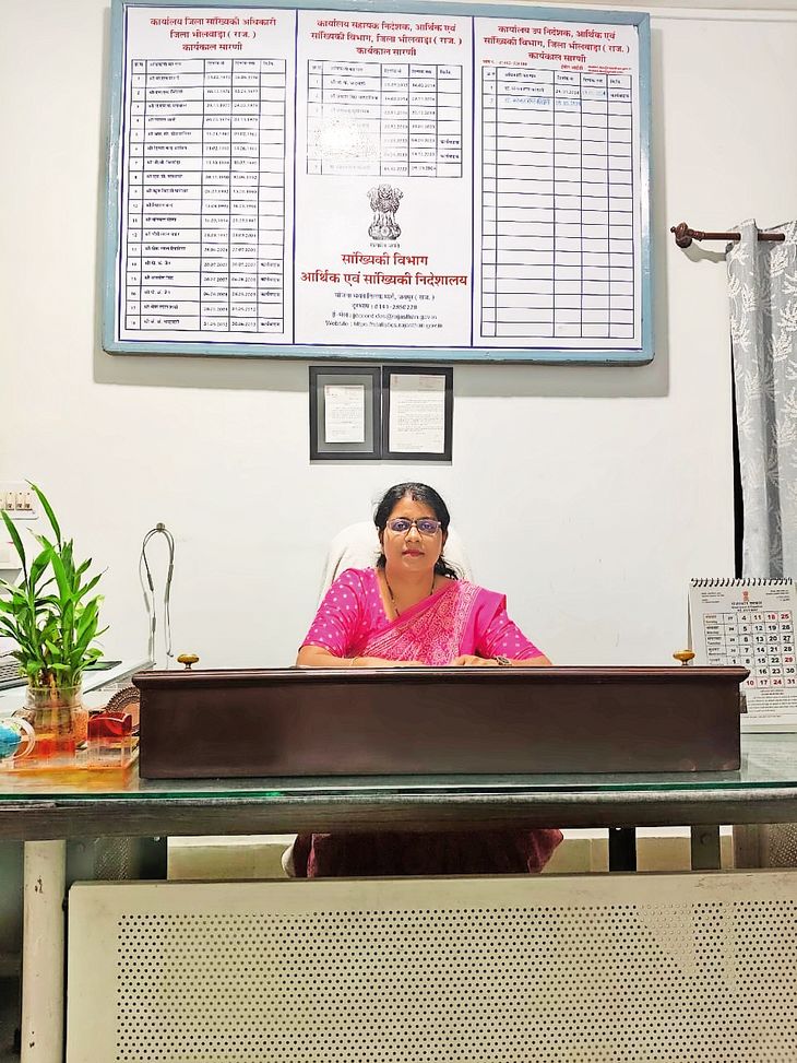Dr. Sonal Raj was awarded the State Level Statistics Award today