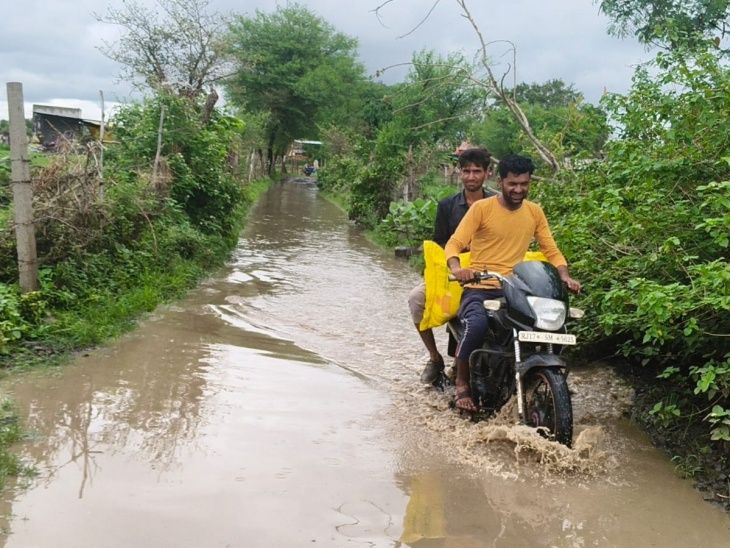 Problem of road construction on Rajasthan-MP border | राजस्थान-एमपी ...